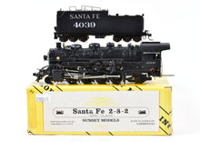 Load image into Gallery viewer, HO Brass Sunset Models ATSF - Santa Fe 4000 Class 2-8-2 Mikado Custom Painted No. 4039
