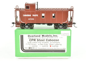 HO Brass OMI - Overland Models, Inc. CPR - Canadian Pacific Steel Caboose Factory Painted #437293