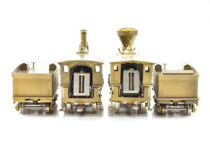 HO Brass PFM - United UP - Union Pacific & CP - Central Pacific 4-4-0 Golden Spike Centennial Set