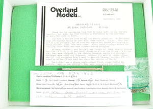 HO Brass OMI - Overland Models CNR - Canadian National Railway K-3-b 4-6-2 #5578-5596