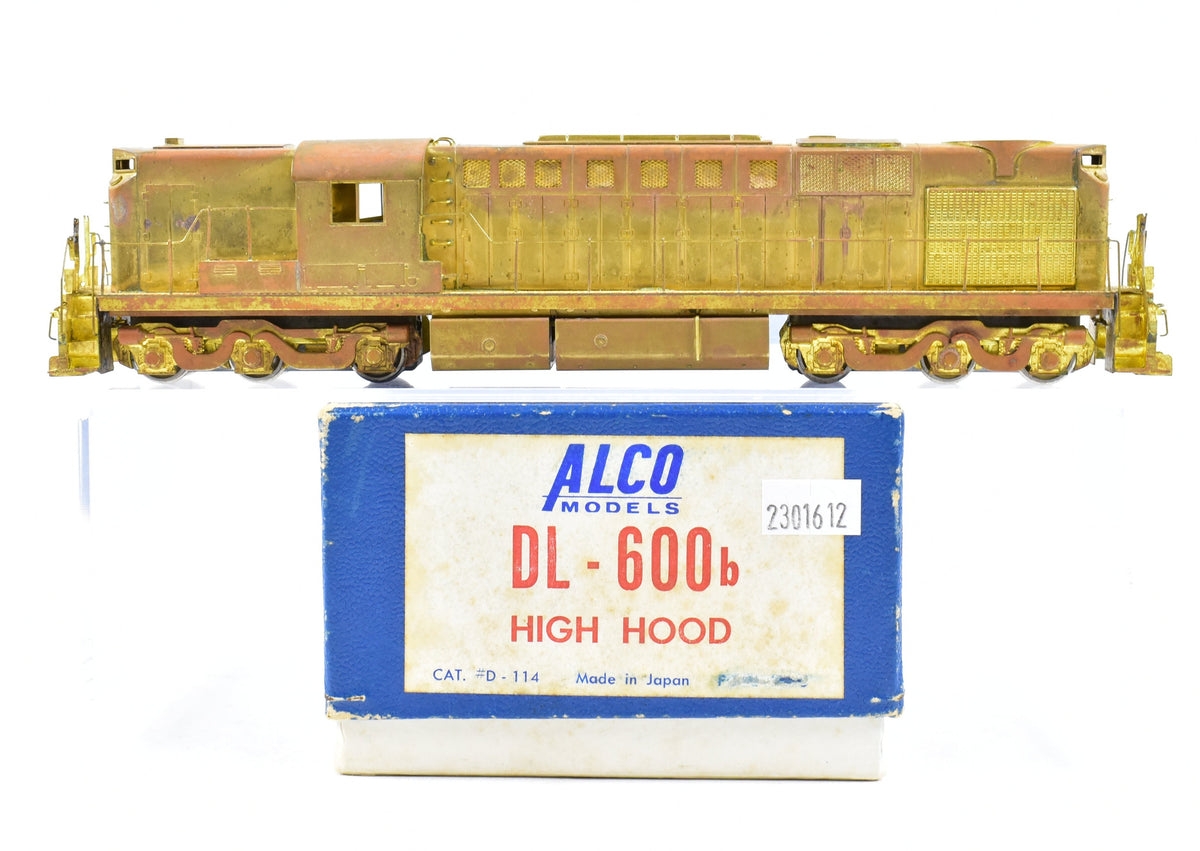 HO Brass Alco Models Variou Roads ALCO DL-600B RSD-15 High Hood Diesel ...