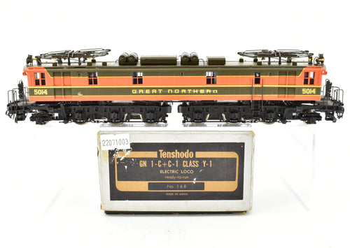 HO Brass Tenshodo GN - Great Northern Y-1 Electric Locomotive 1978-80 Run F/P  