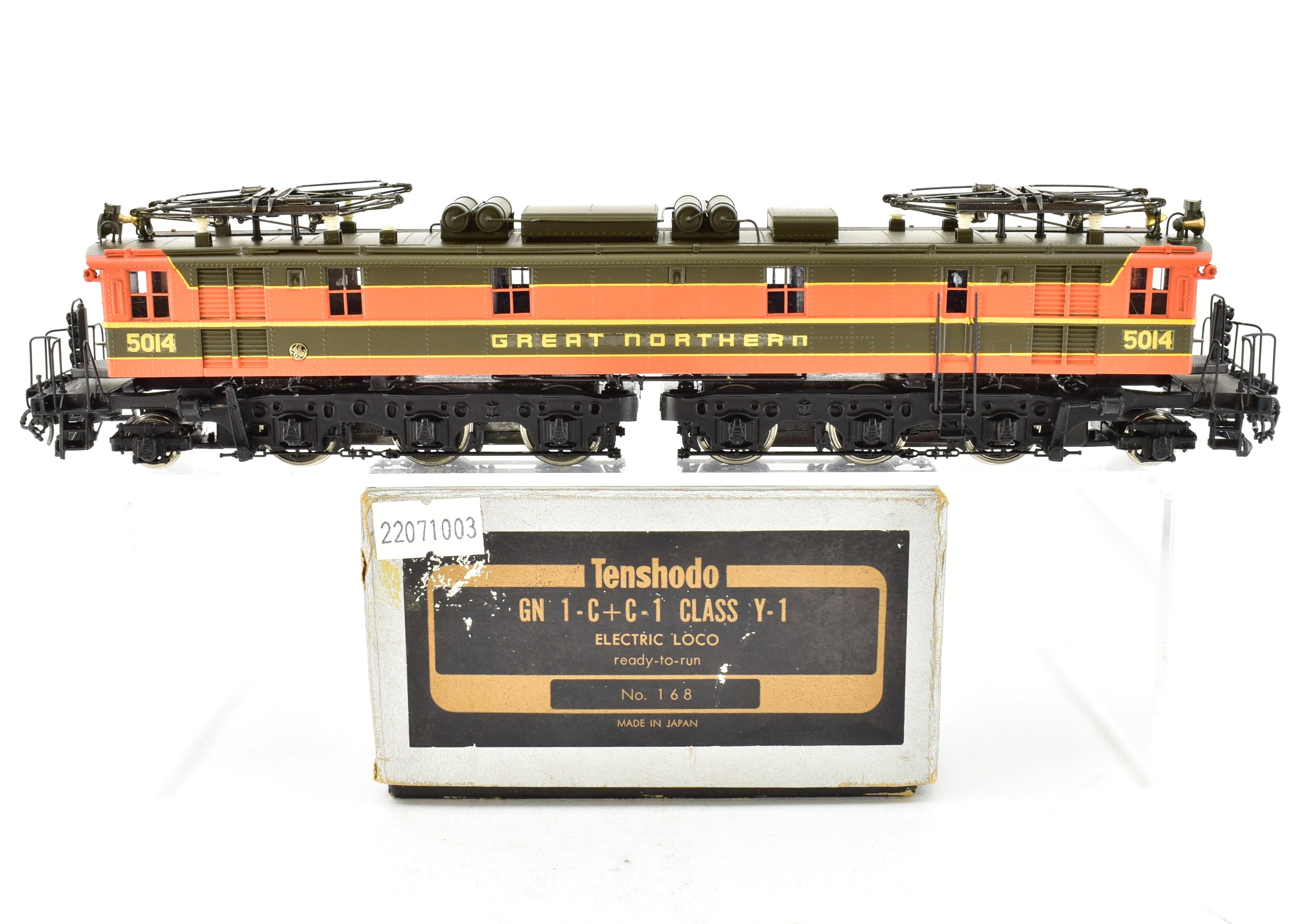 HO Brass Tenshodo GN - Great Northern Y-1 Electric Locomotive 1978-80 –  ReSourced Rails