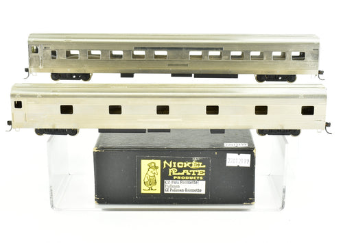 HO Brass NPP - Nickel Plate Products CB&Q - Burlington Route WP & D&RGW California Zephyr Full Roomette Pullman Roomette Sleeper Set