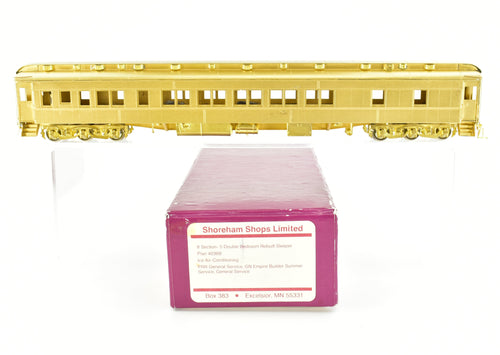 HO Brass Shoreham Shops Pullman Plan 3484B Lots 6213 & 6284 10-2 Sleeper