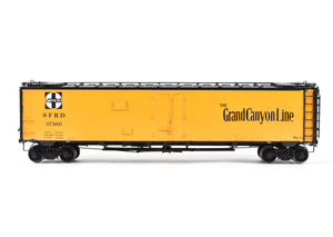 HO Brass OMI - Overland Models, Inc. ATSF - Santa Fe SFRD Rr-30 Class 50' Ice Bunker Steel Refrigerator Car Custom Painted