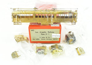 HO Brass S. Soho & Co. LARY - Los Angeles Railway Type H-1 Streetcar Kit