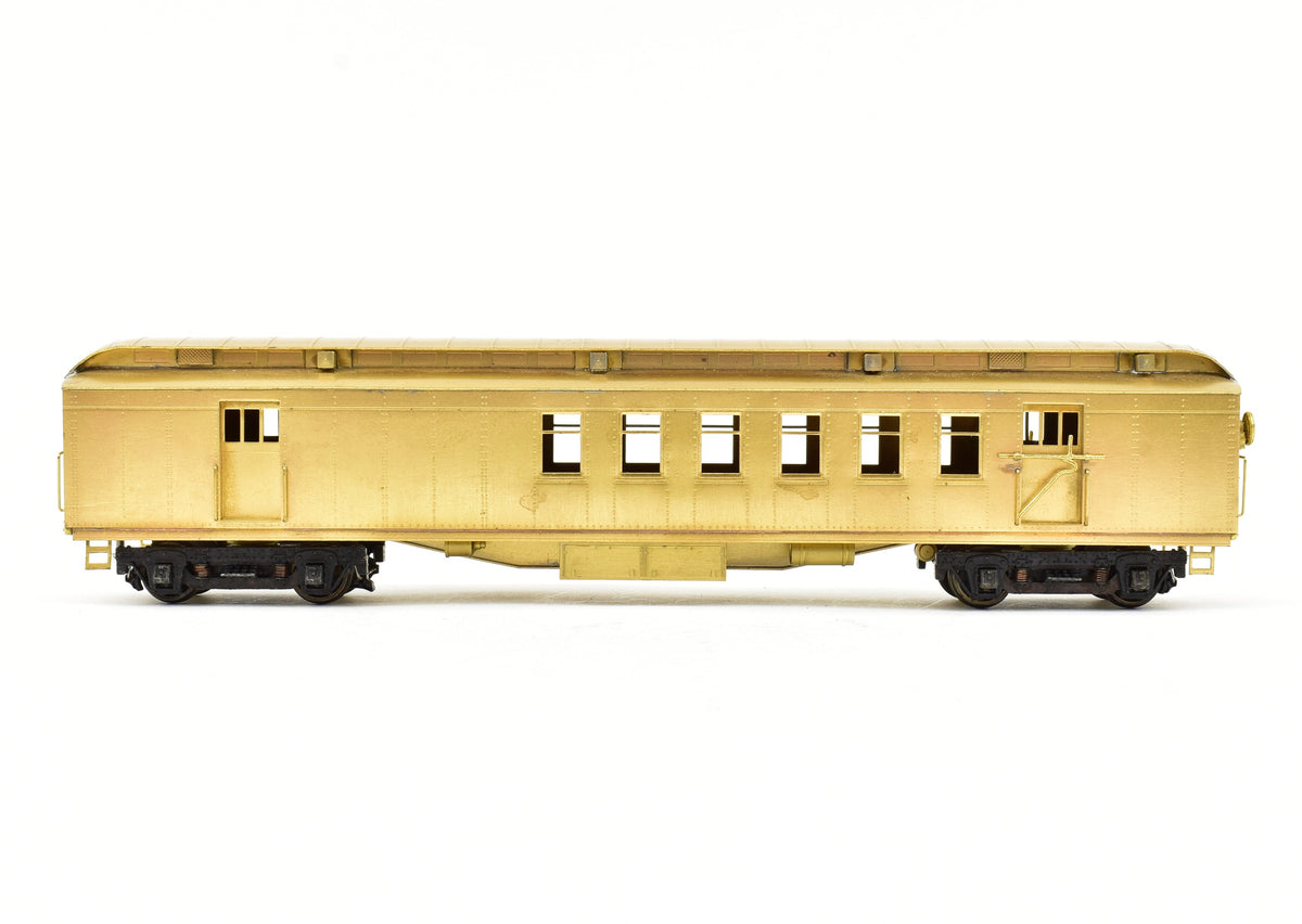 HO Brass Lambert ATSF - Santa Fe Heavyweight RPO Car with Central Vall ...