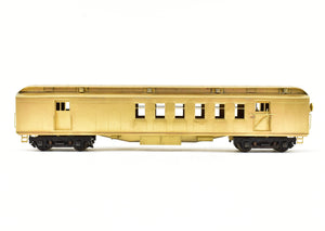 HO Brass Lambert ATSF - Santa Fe Heavyweight RPO Car with Central Valley Trucks