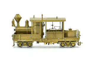 HO Brass Northwest Short Line - Various - 15 ton "tee boiler" Class "A" Climax - Geared Locomotive