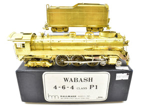 HO Brass Hallmark Models WAB - Wabash Class P1 4-6-4 Semi-Streamlined Hudson