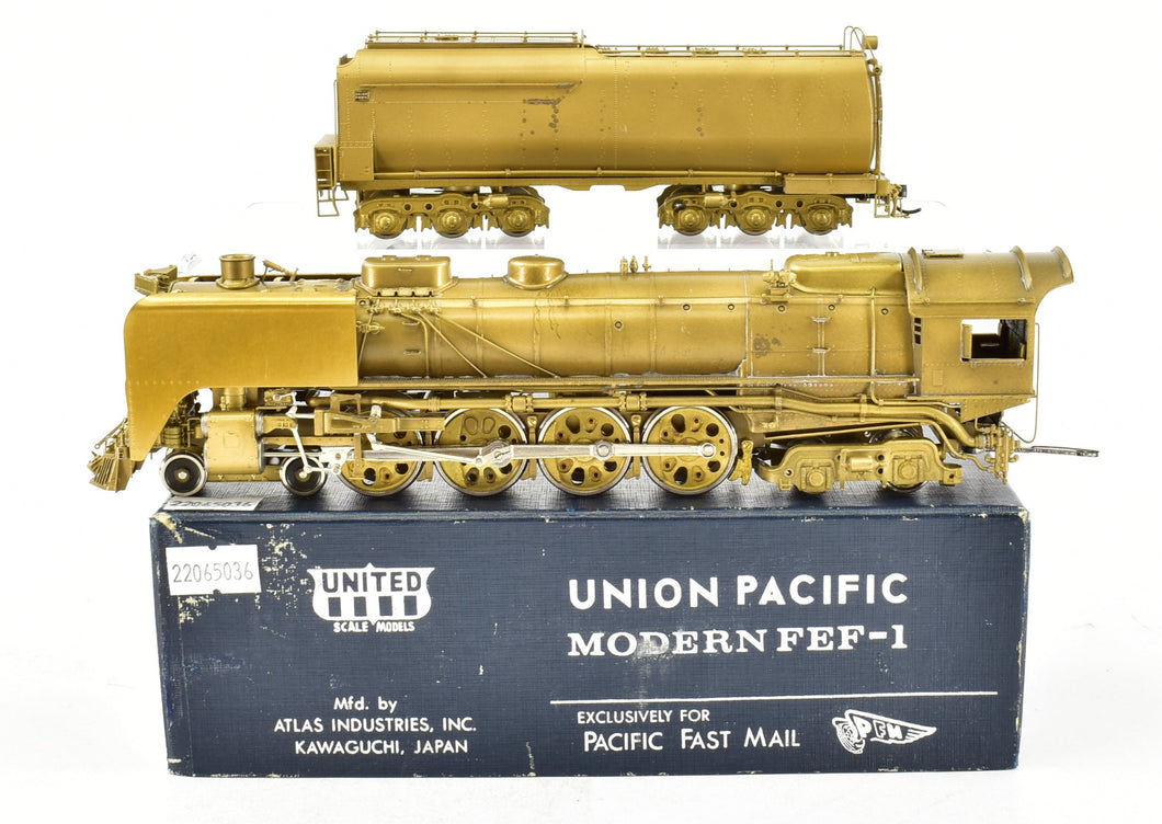 HO Brass PFM - United UP - Union Pacific 4-8-4 Modern FEF-1 1981