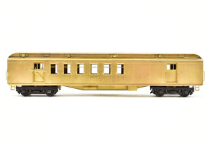 HO Brass Lambert ATSF - Santa Fe Heavyweight RPO Car with Central Valley Trucks