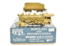 Load image into Gallery viewer, HO Brass PFM - United MA&amp;PA - Maryland &amp; Pennsylvania Modern 2-8-0 No. 43
