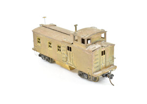 HO Brass Trains Inc. ATSF - Santa Fe Wood "Blind End" Caboose