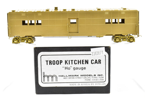 HO Brass Hallmark Models  Various Roads Troop Kitchen Car Late Run