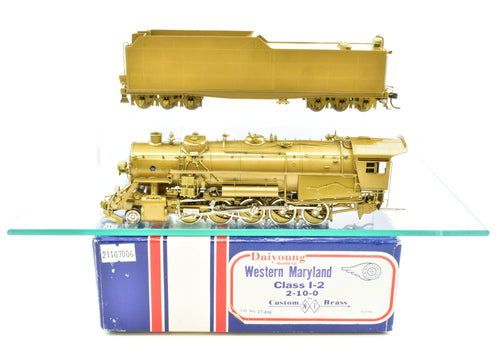 HO Brass NJ Custom Brass WM - Western Maryland I-2 - 2-10-0 Decapod