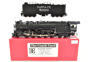 HO Brass CON TCY - The Coach Yard - ATSF - Santa Fe 2-10-4 Texas "Madame Queen" Factory Painted No. 5000