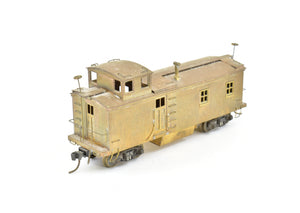 HO Brass Trains Inc. ATSF - Santa Fe Wood "Blind End" Caboose