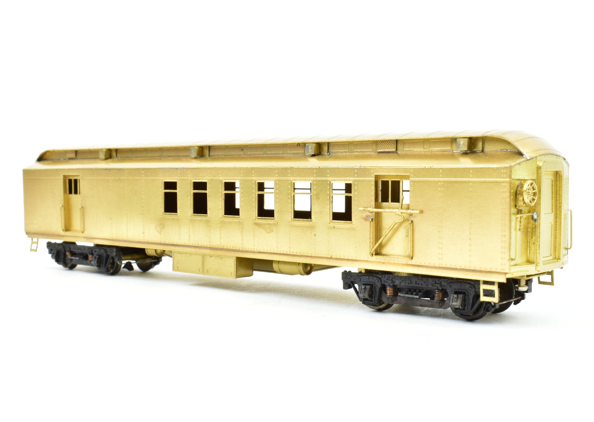 HO Brass Lambert ATSF - Santa Fe Heavyweight RPO Car with Central Vall ...