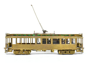 HO Brass Suydam PE - Pacific Electric 800 Wood Interurban Coach Open End