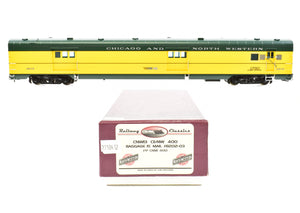 HO Brass Railway Classics C&NW - Chicago and North Western "400" Baggage 15' Mail RPO Car FP #8202