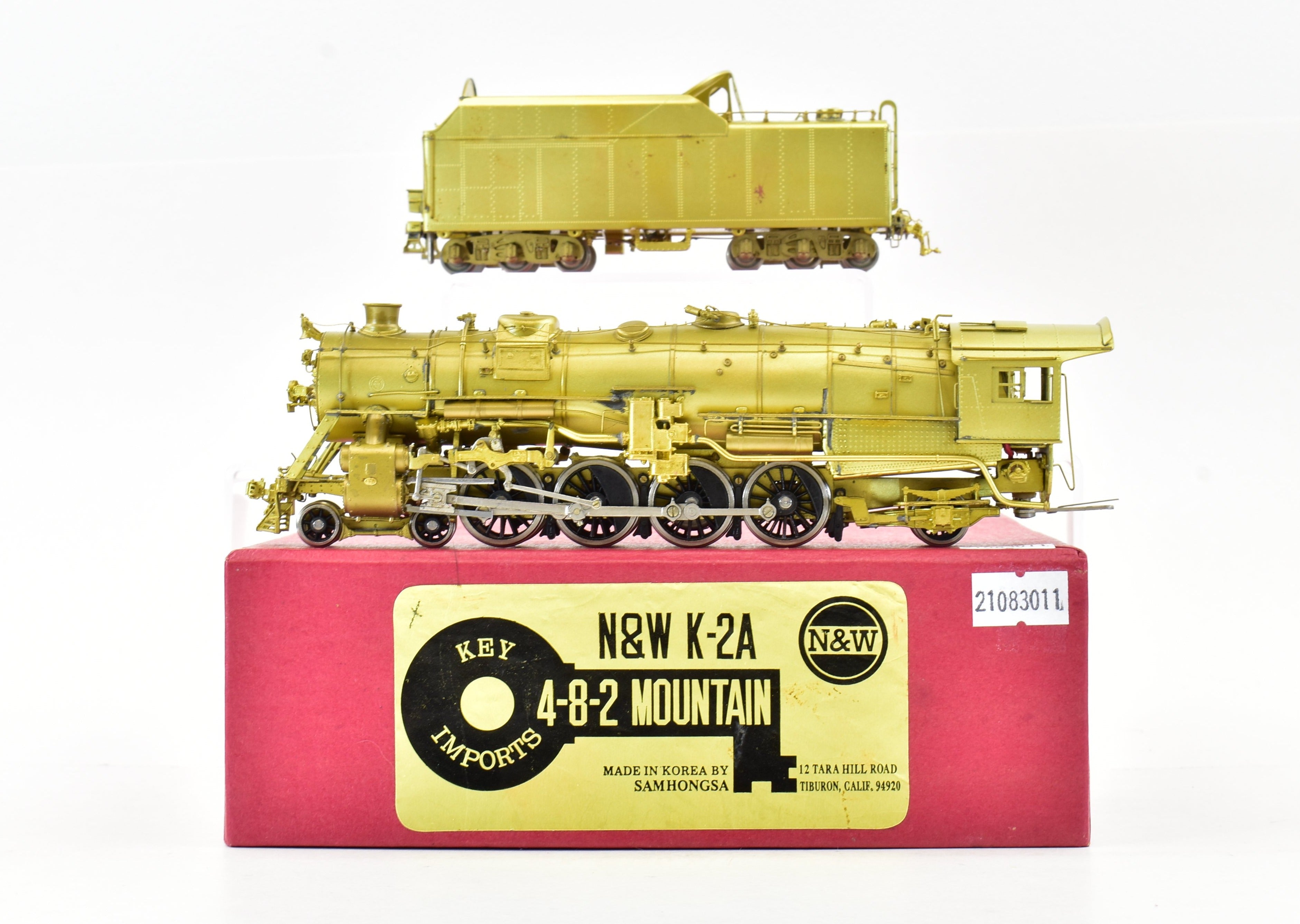 鉄道模型、金属製 Norfolk & Western K-3 4-2-8-