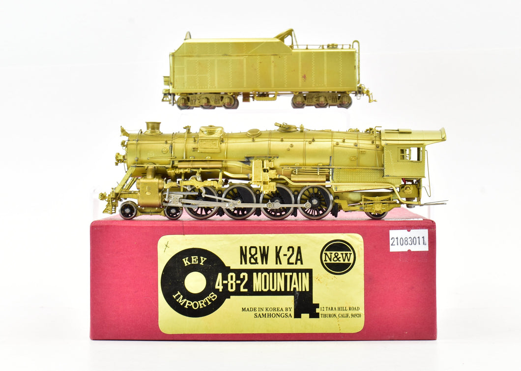 HO Brass Key Imports N&W - Norfolk & Western K-2a 4-8-2 Mountain