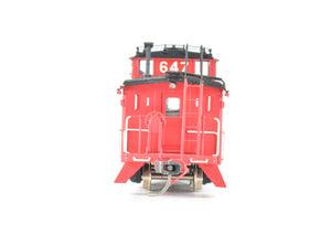 HO Brass Oriental Limited ATSF - Santa Fe Modern Peaked Roof Caboose Factory Painted