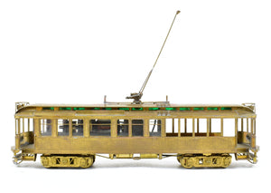 HO Brass Suydam PE - Pacific Electric 800 Wood Interurban Coach Open End
