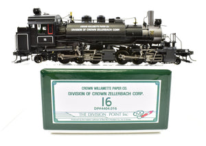 HO Brass DVP - Division Point Crown Willamette Paper Co. #16 2-6-6-2T Baldwin Logging Mallet