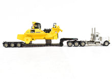 Load image into Gallery viewer, HO Brass CON CMC - Classic Mint Collectibles Peterbilt 379 4-Axle Tractor with Talbert 55SA Low Boy Trailer and Dozer Body Load FP
