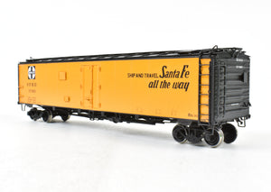 HO Brass OMI - Overland Models, Inc. ATSF - Santa Fe SFRD Rr-30 Class 50' Ice Bunker Steel Refrigerator Car Custom Painted