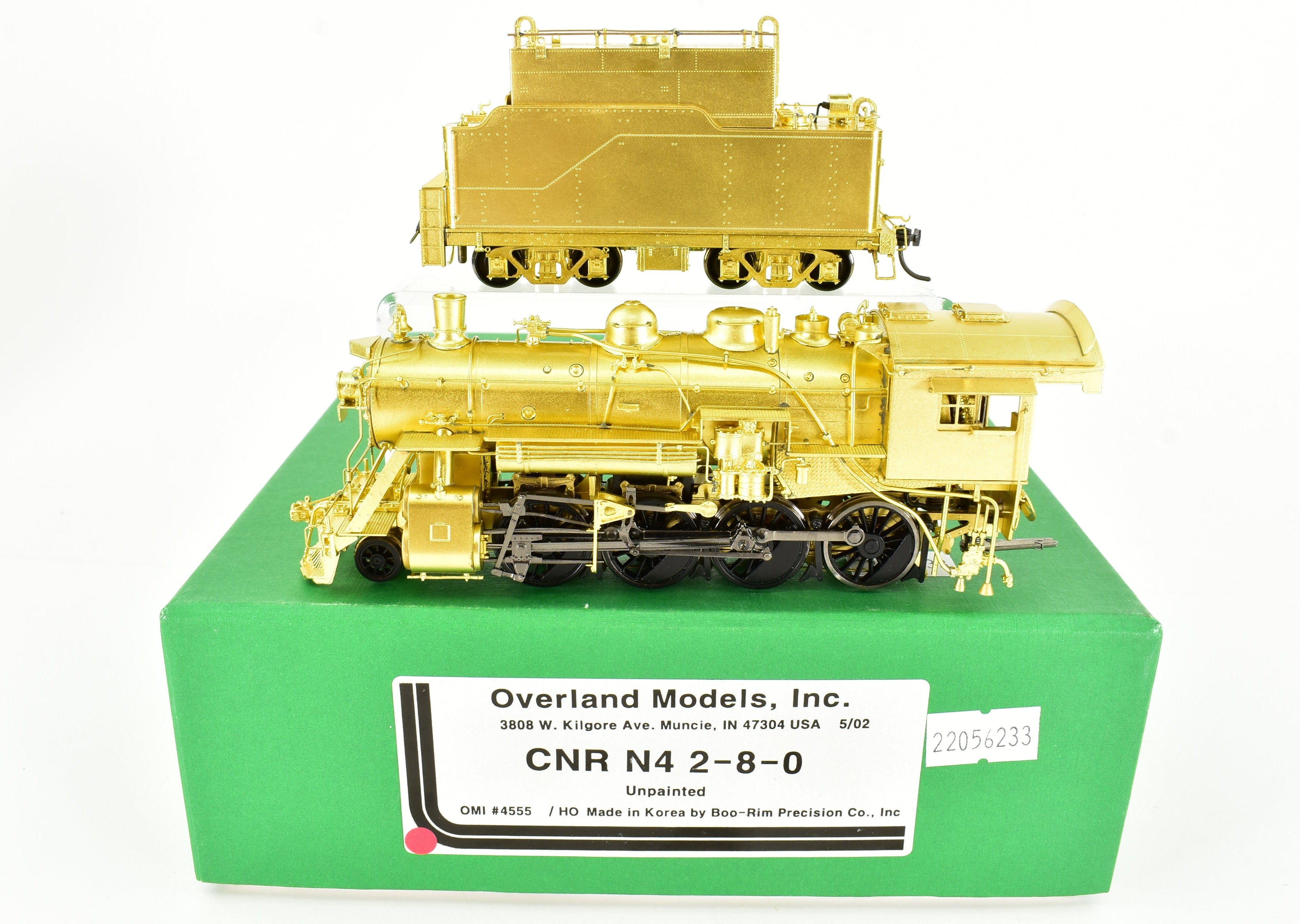 HO Brass OMI - Overland Models CNR - Canadian National Railway N4