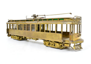HO Brass Suydam PE - Pacific Electric 800 Wood Interurban Coach Open End