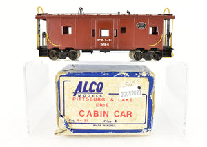 HO Brass Alco Models P&LE - Pittsburgh & Lake Erie Bay Window Cabin Car Caboose CP