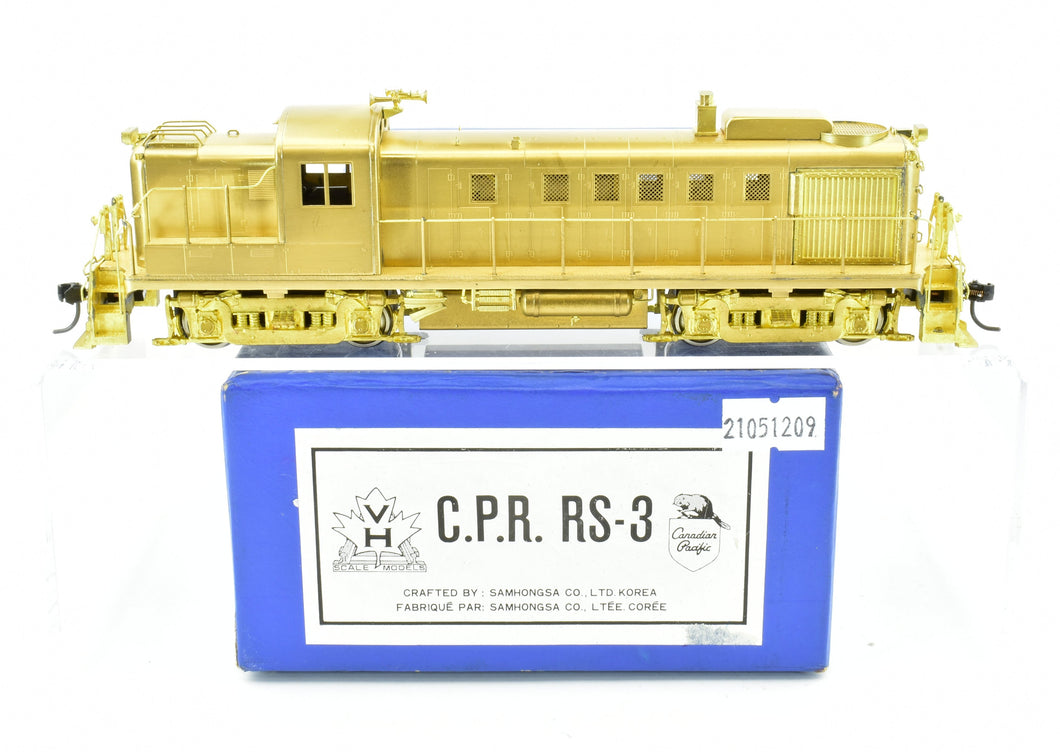HO Brass VH - Van Hobbies CPR - Canadian Pacific Railway MLW RS-3 Diesel Road Switcher