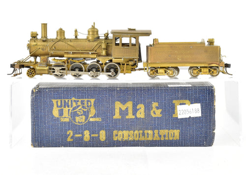HO Brass PFM - United MA&PA - Maryland & Pennsylvania Modern 2-8-0 Consolidation 