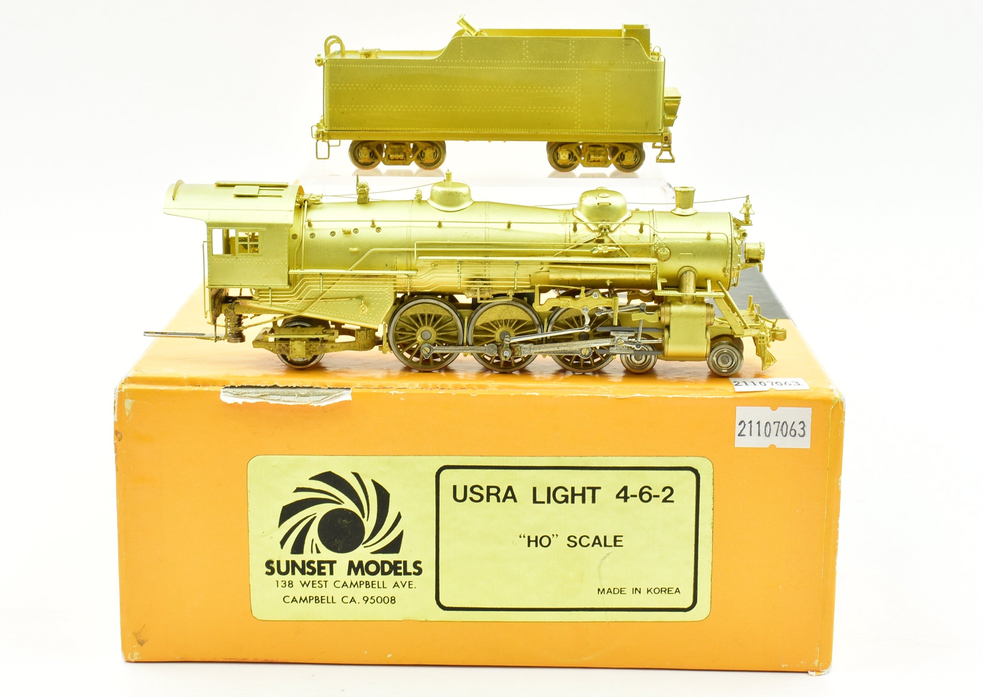 鉄道模型 USRA LIGHT 4-8-2 SUNSET MODELS HO Brass Sunset Models USRA - United States Railway