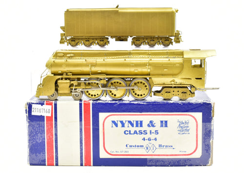 HO Brass NJ Custom Brass NY, NH, & H - New Haven I-5 4-6-4 Hudson