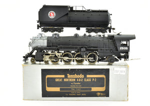 HO Brass PFM - Tenshodo GN - Great Northern 4-8-2 Class P-2 Factory Painted Can Motor