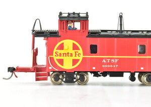 HO Brass Oriental Limited ATSF - Santa Fe Modern Peaked Roof Caboose Factory Painted