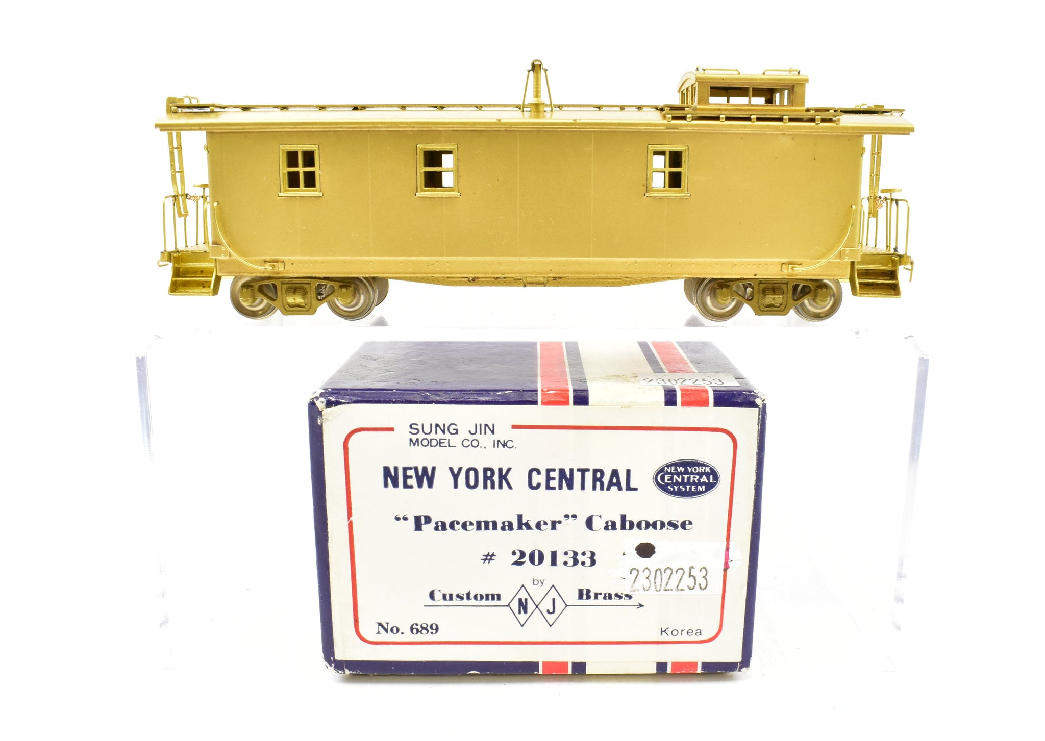 Ho Scale Pacemaker HO Brass NJ Custom Brass NYC - New York Central #2013