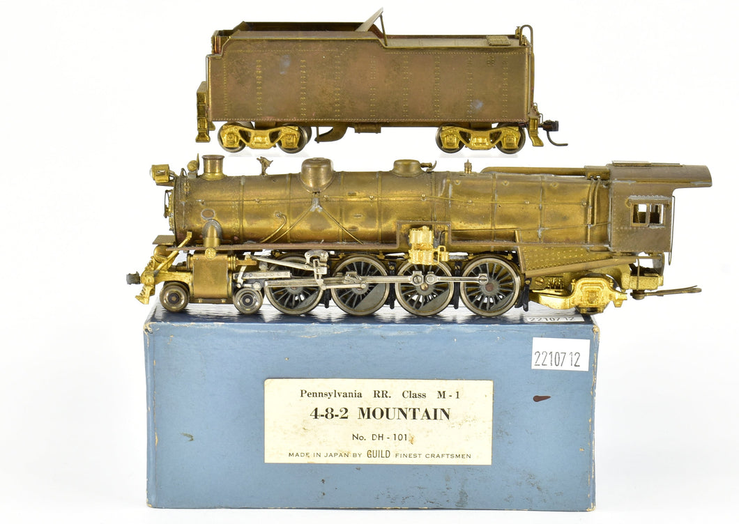 HO Brass Gem Models PRR - Pennsylvania Railroad M-1 4-8-2 Mountain