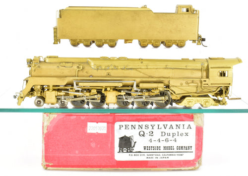 HO Brass Westside Model Co. PRR - Pennsylvania Railroad Q-2 4-4-6-2 1970 Run
