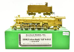 HO Brass OMI - Overland Models, Inc. SSW - Cotton Belt "LO" 4-8-2 Mountain
