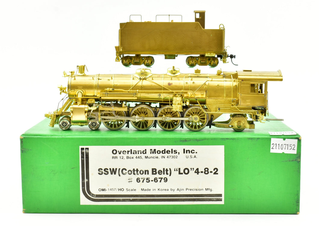 HO Brass OMI - Overland Models, Inc. SSW - Cotton Belt 