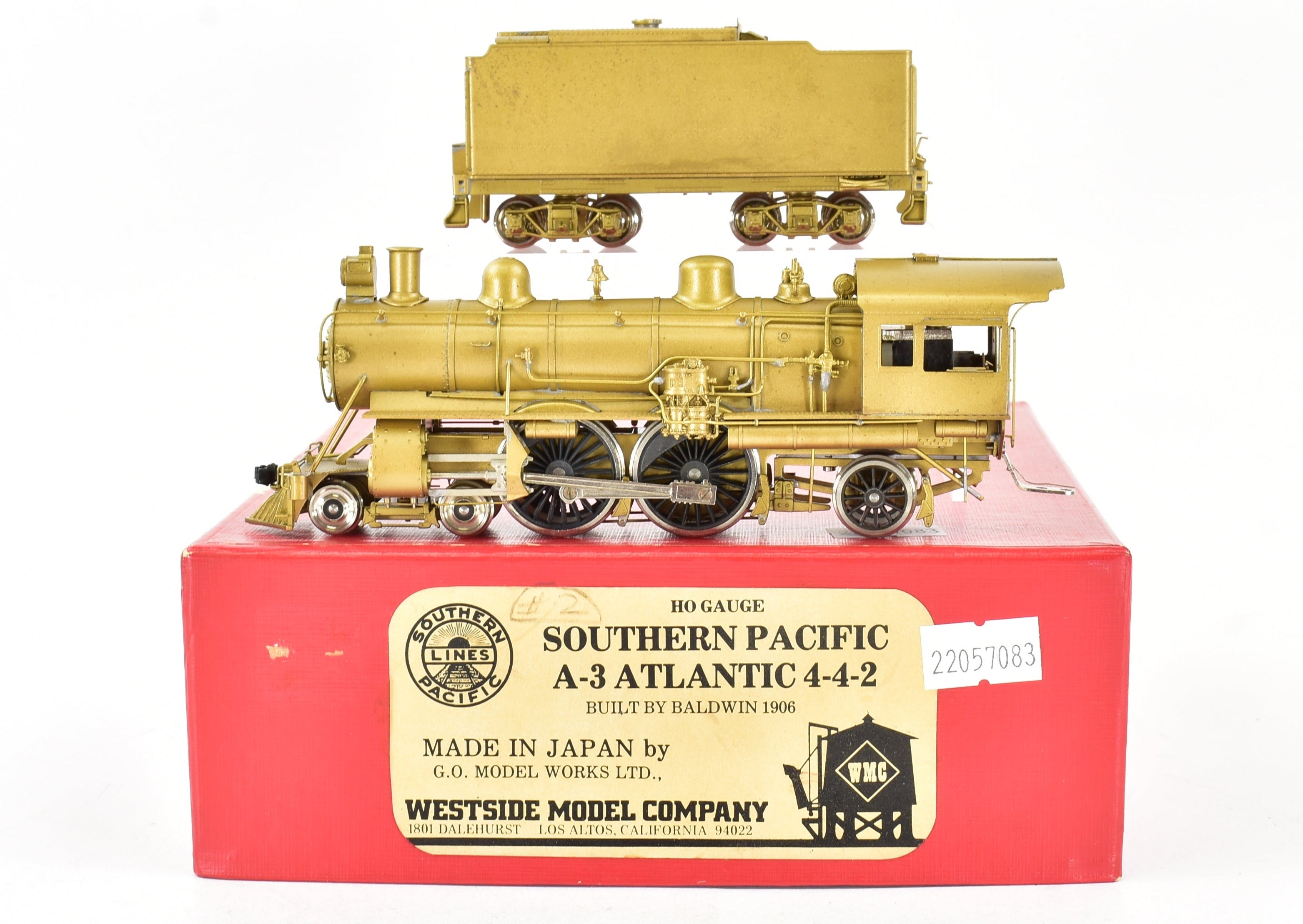 HO Brass Westside Model Co. SP - Southern Pacific Class A-3