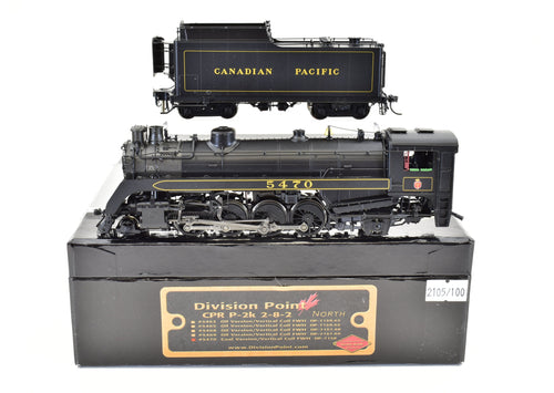 HO Brass DVP - Division Point CPR - Canadian Pacific Railway Class P-2k 2-8-2 #5470 FP