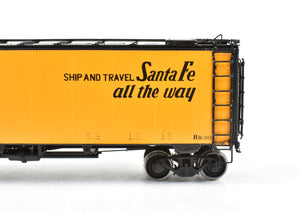 HO Brass OMI - Overland Models, Inc. ATSF - Santa Fe SFRD Rr-30 Class 50' Ice Bunker Steel Refrigerator Car Custom Painted